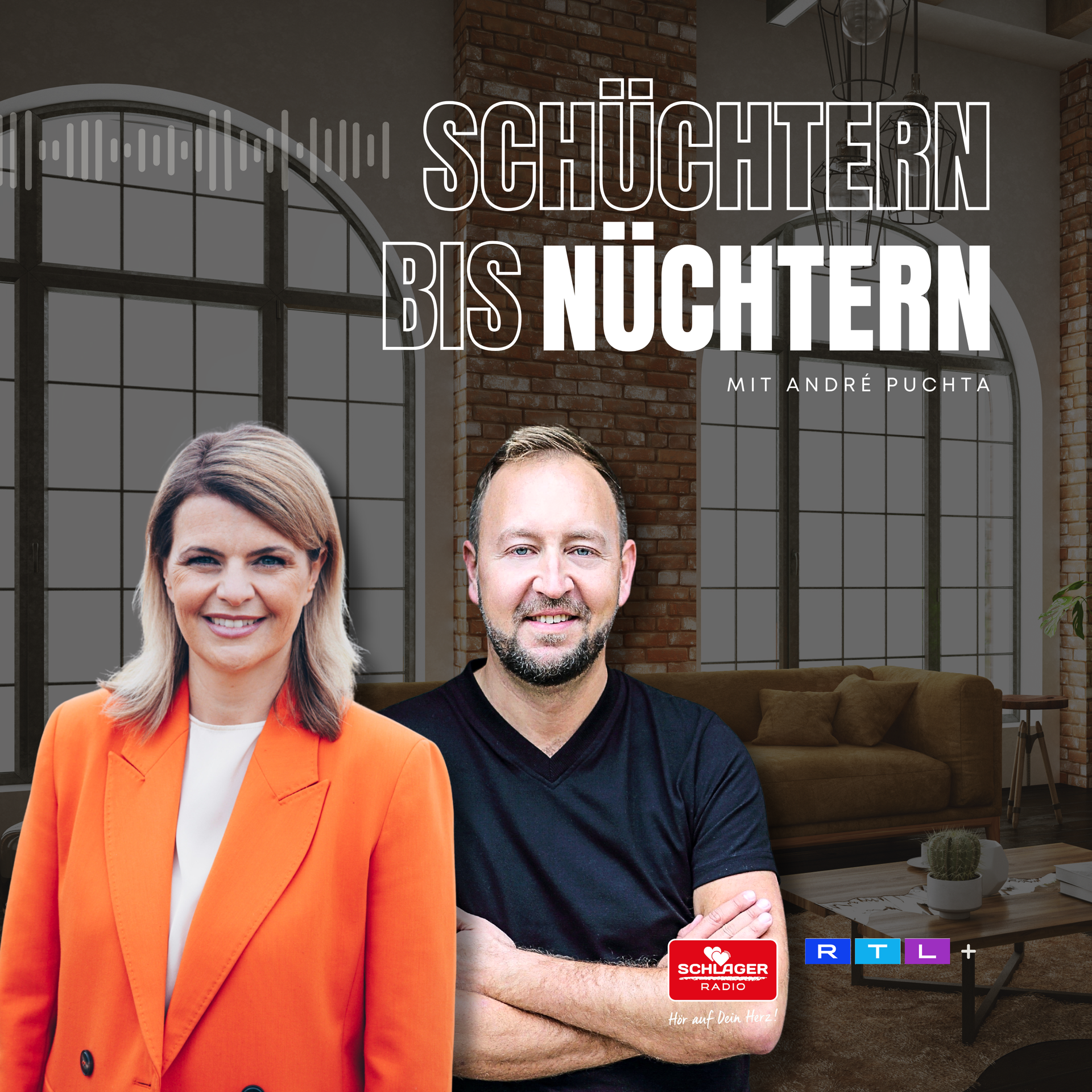 Das Bild zeigt das Cover einer Podcast-Folge von André Puchta.