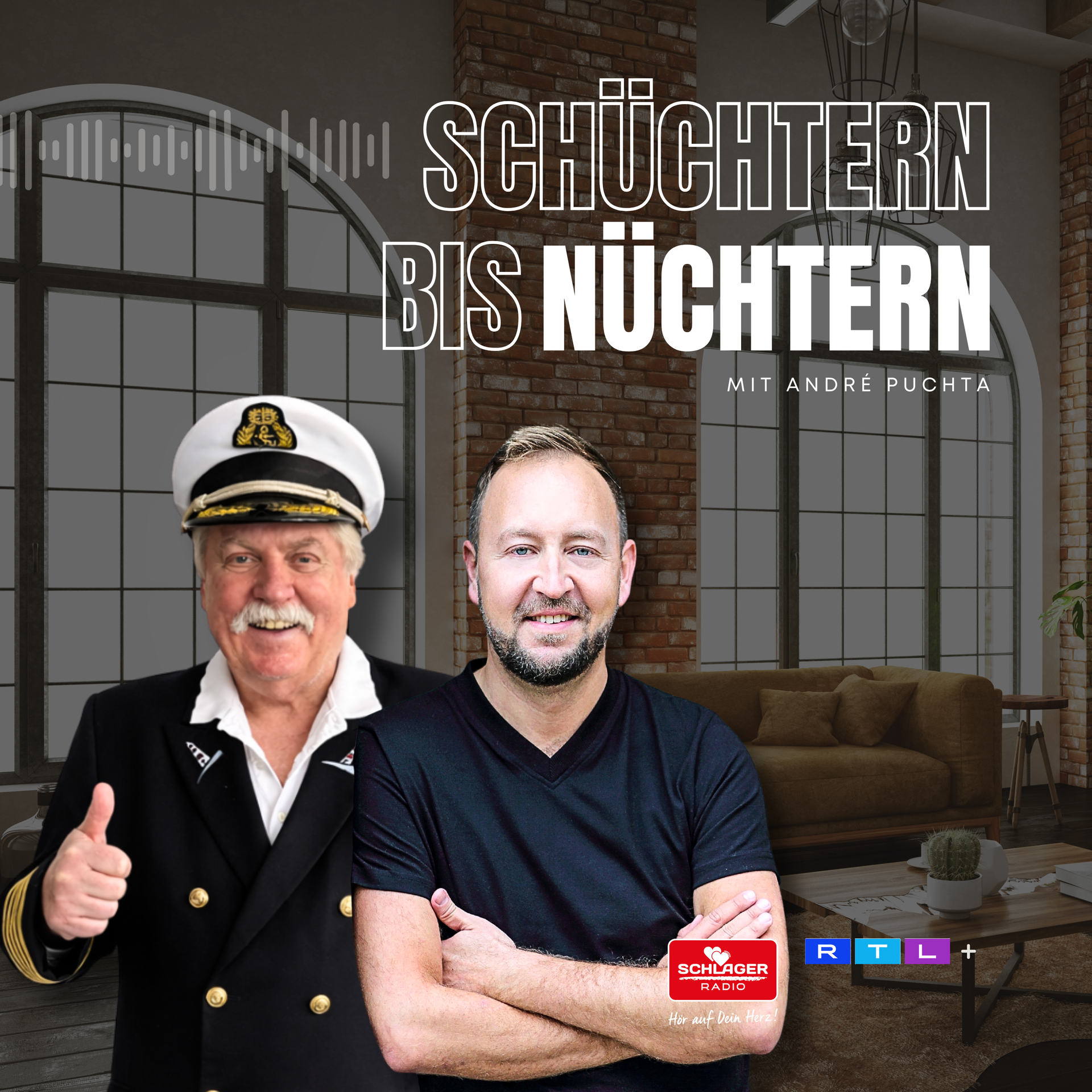 Das Bild zeigt das Cover einer Podcast-Folge von André Puchta.