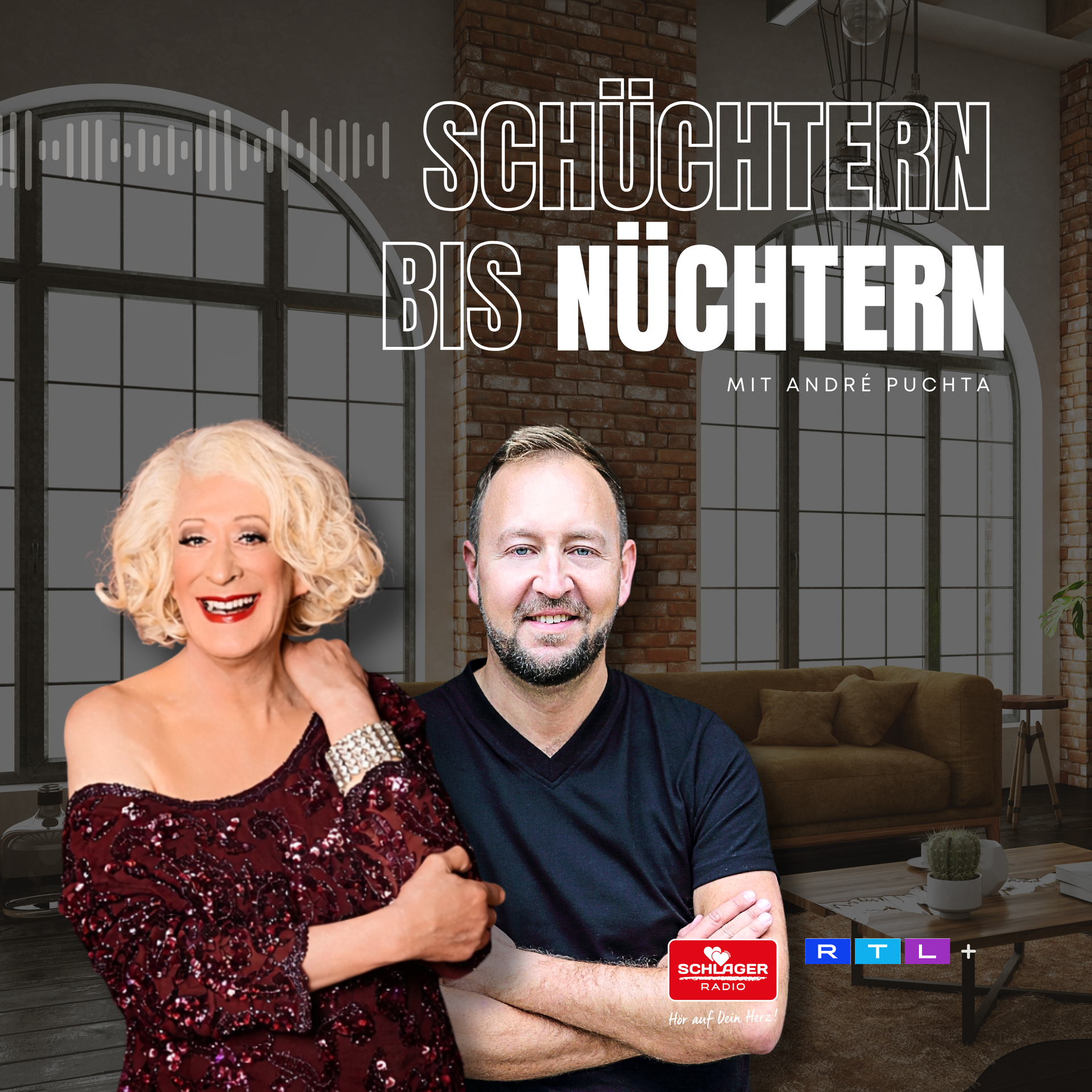 Das Bild zeigt das Cover einer Podcast-Folge von André Puchta.