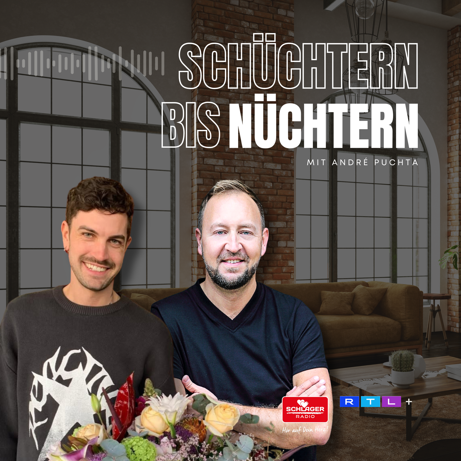 Das Bild zeigt das Cover einer Podcast-Folge von André Puchta.