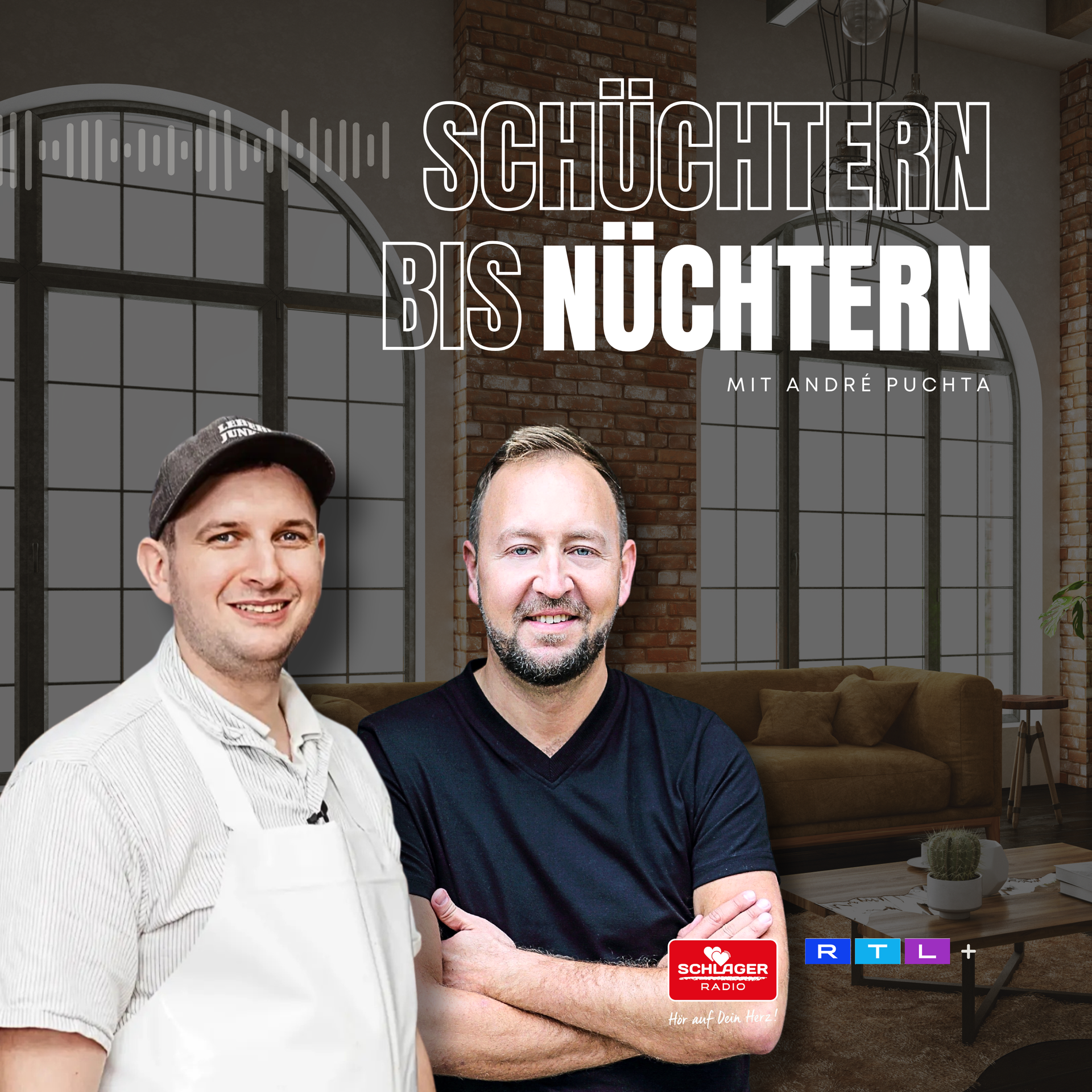 Das Bild zeigt das Cover einer Podcast-Folge von André Puchta.