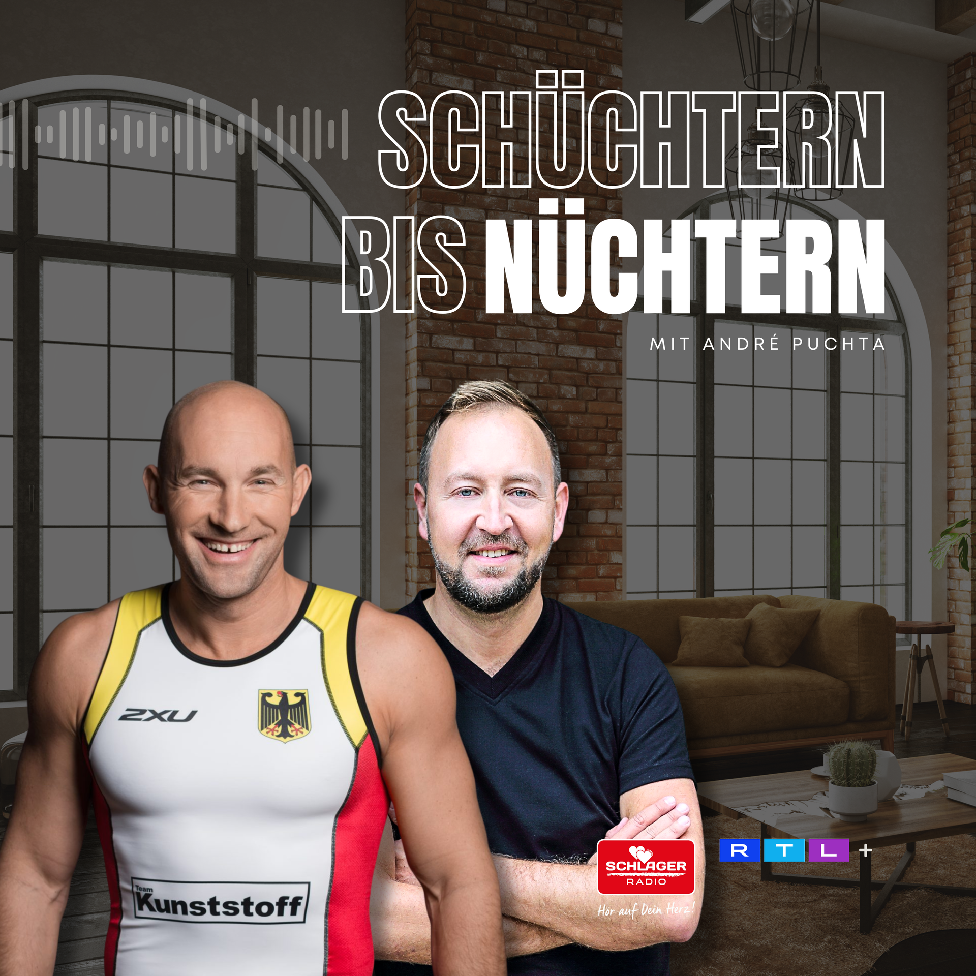 Das Bild zeigt das Cover einer Podcast-Folge von André Puchta.