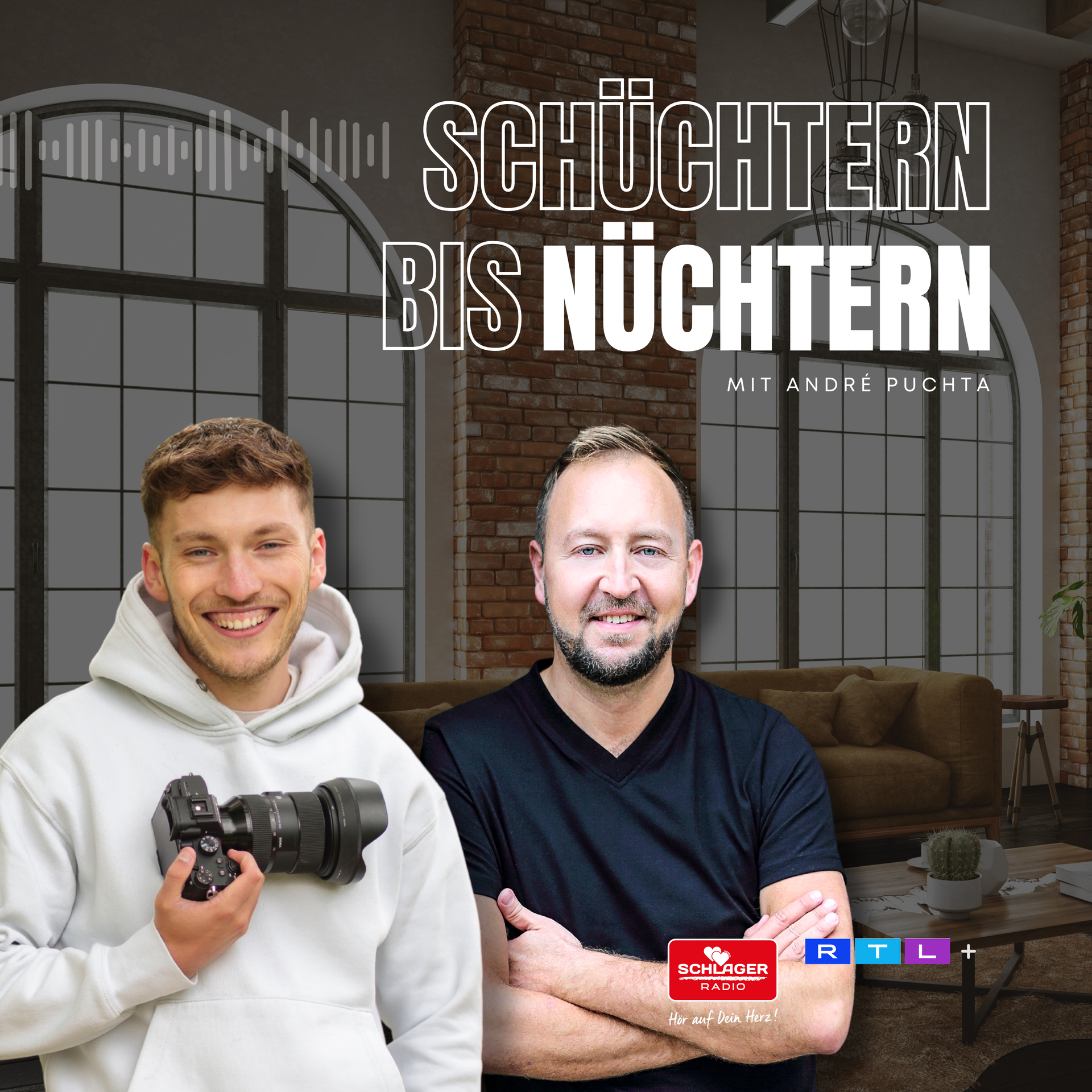 Das Bild zeigt das Cover einer Podcast-Folge von André Puchta.