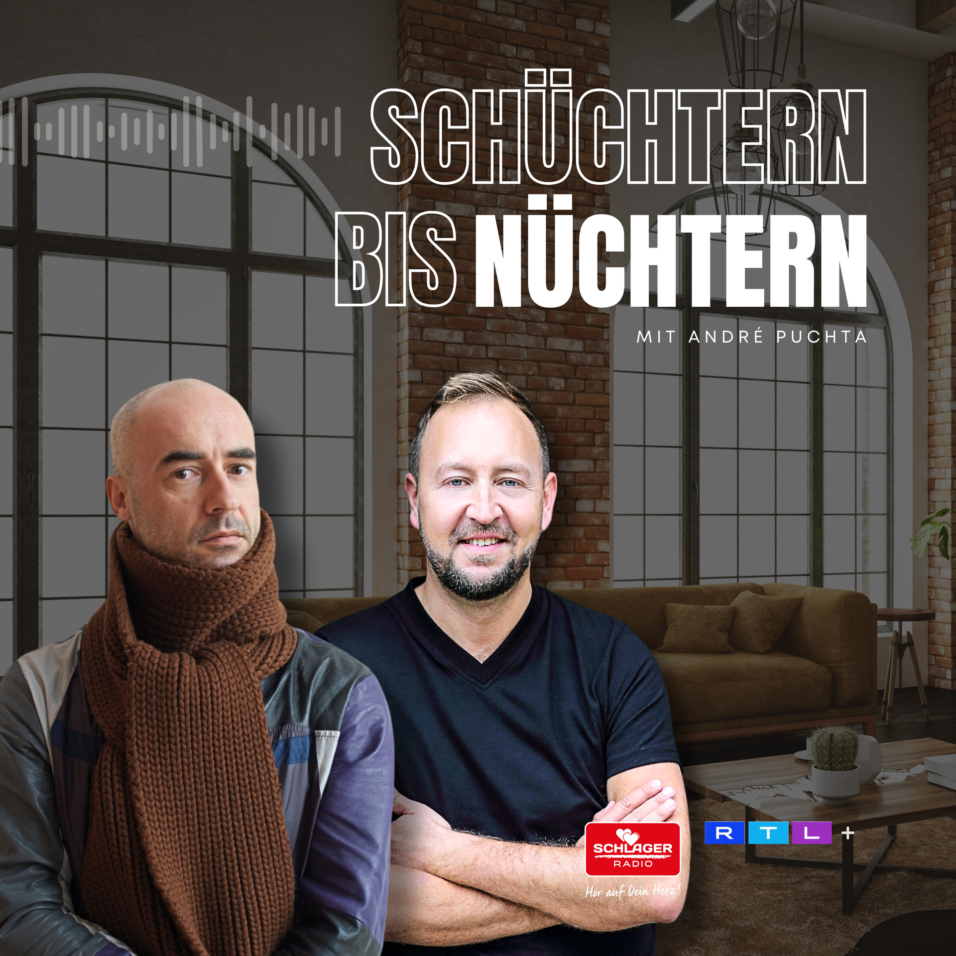 Das Bild zeigt das Cover einer Podcast-Folge von André Puchta.