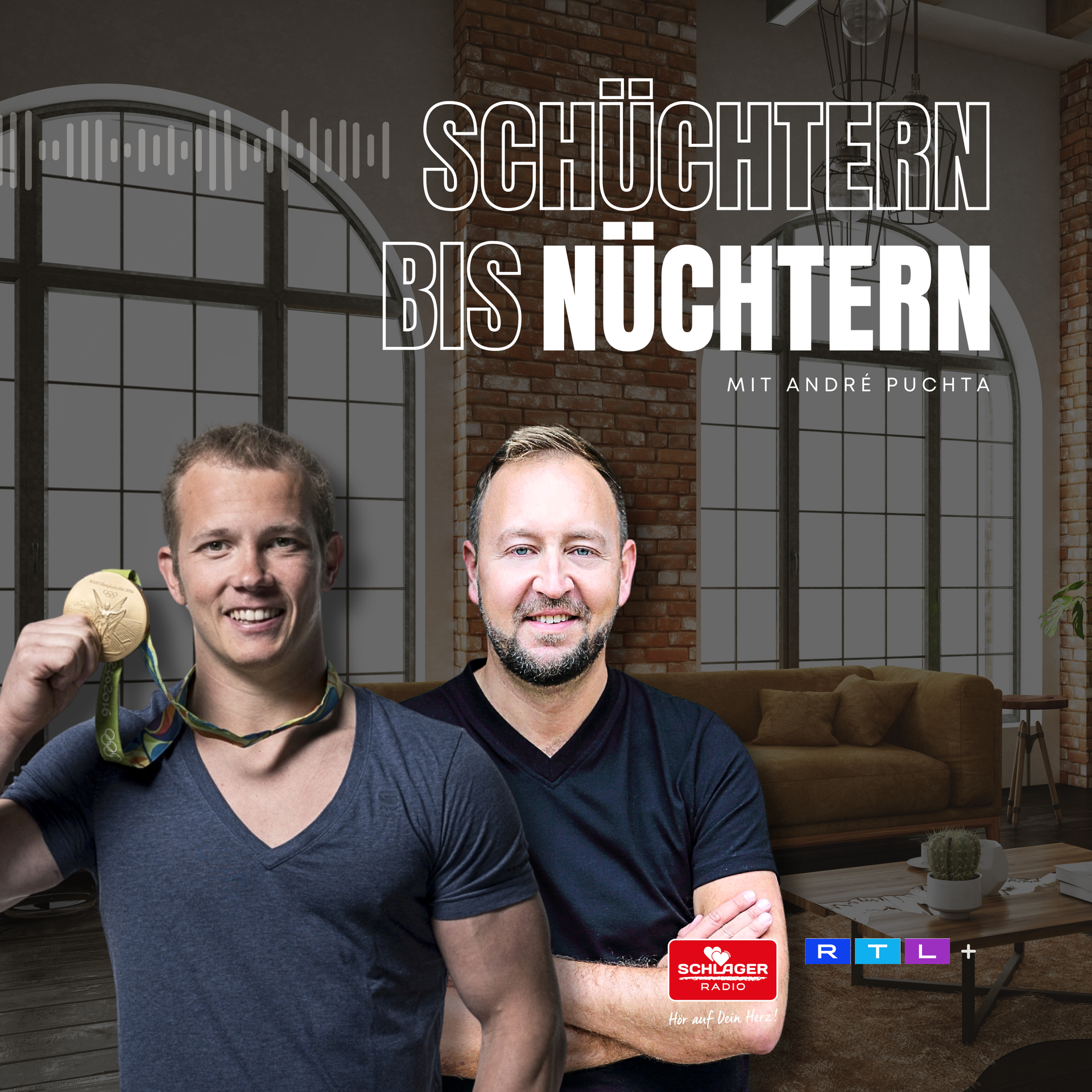 Das Bild zeigt das Cover einer Podcast-Folge von André Puchta.