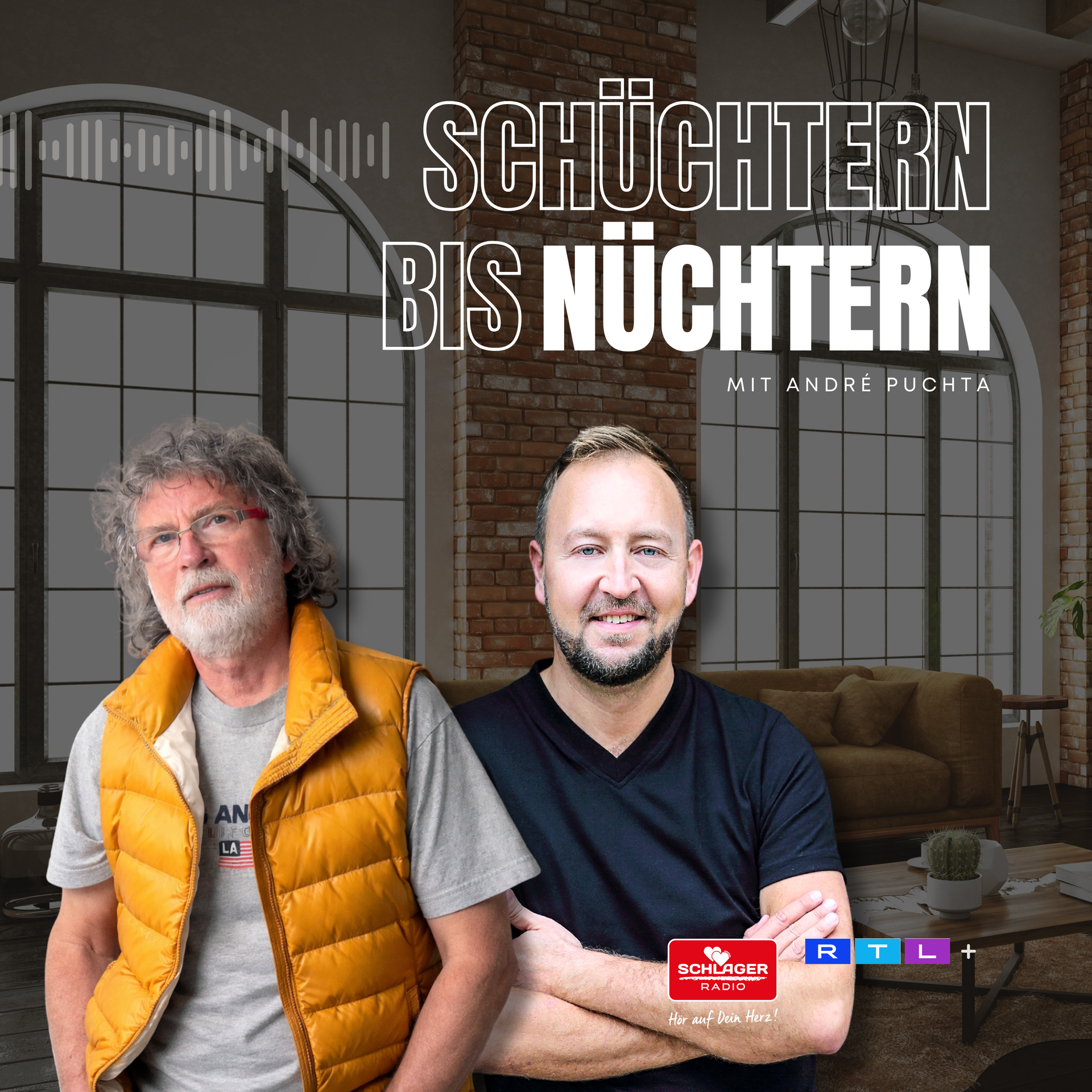 Das Bild zeigt das Cover einer Podcast-Folge von André Puchta.