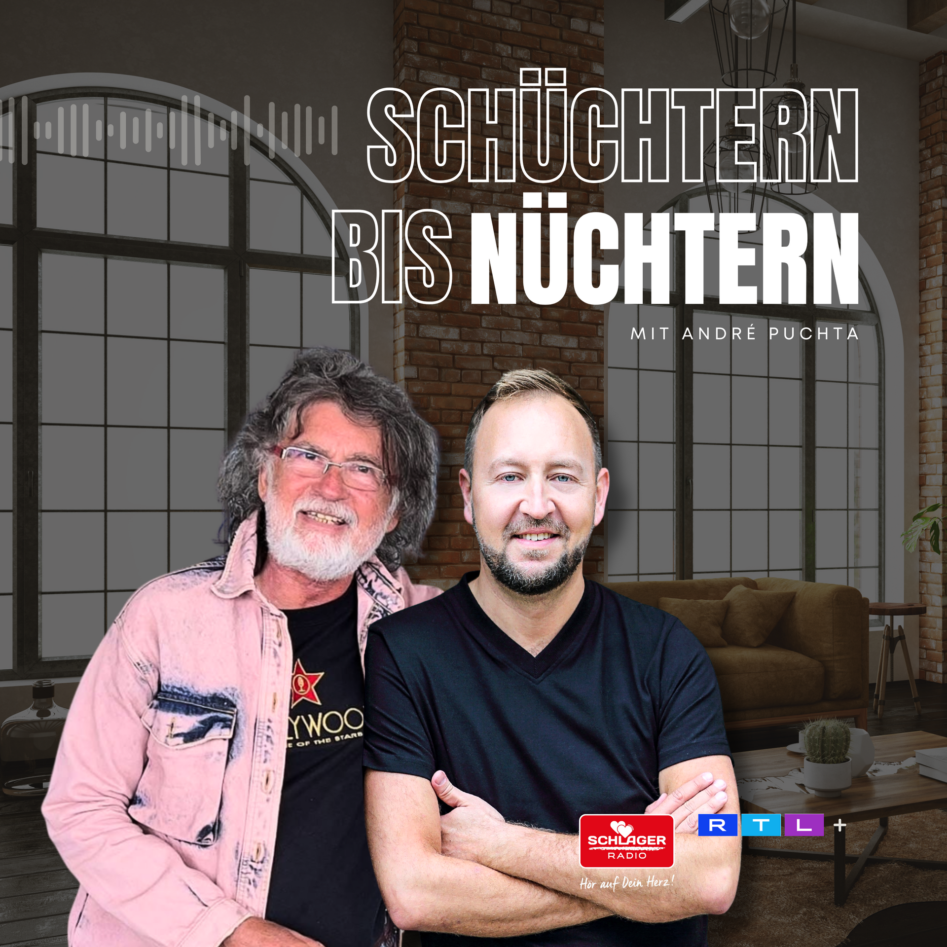 Das Bild zeigt das Cover einer Podcast-Folge von André Puchta.