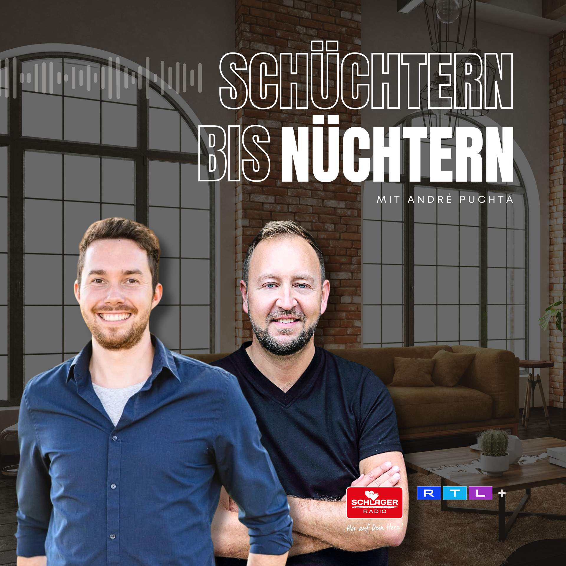 Das Bild zeigt das Cover einer Podcast-Folge von André Puchta.