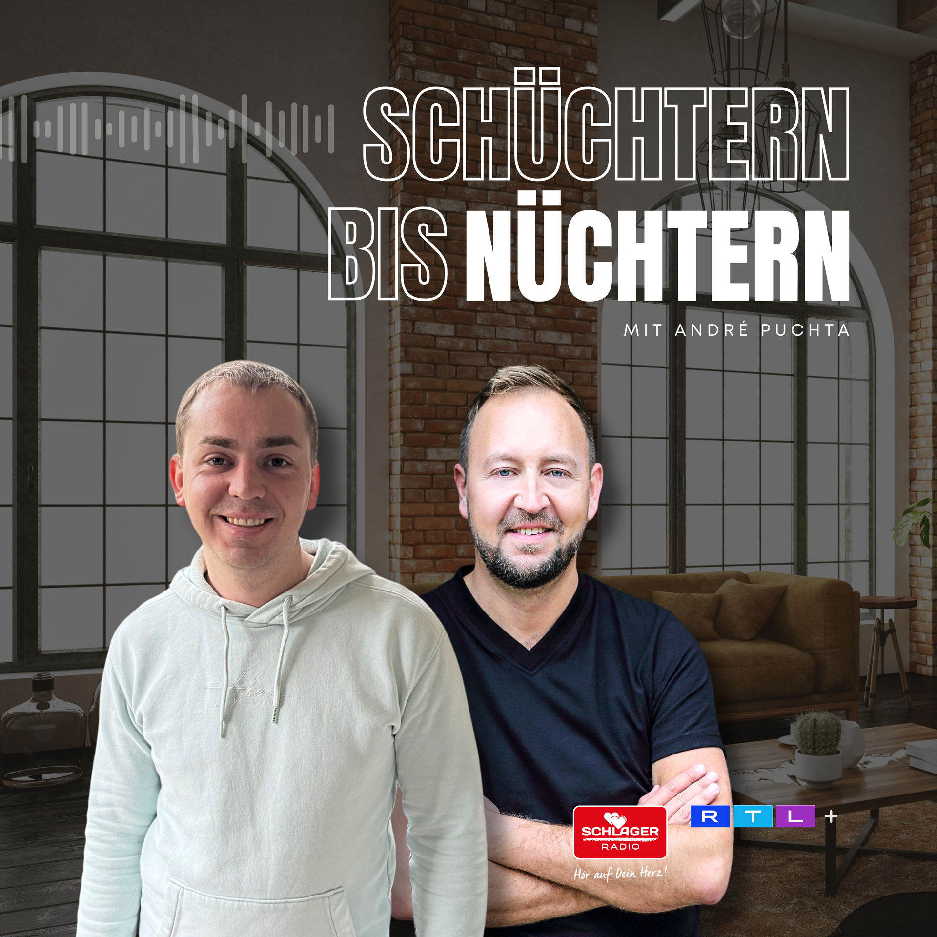 Das Bild zeigt das Cover einer Podcast-Folge von André Puchta.