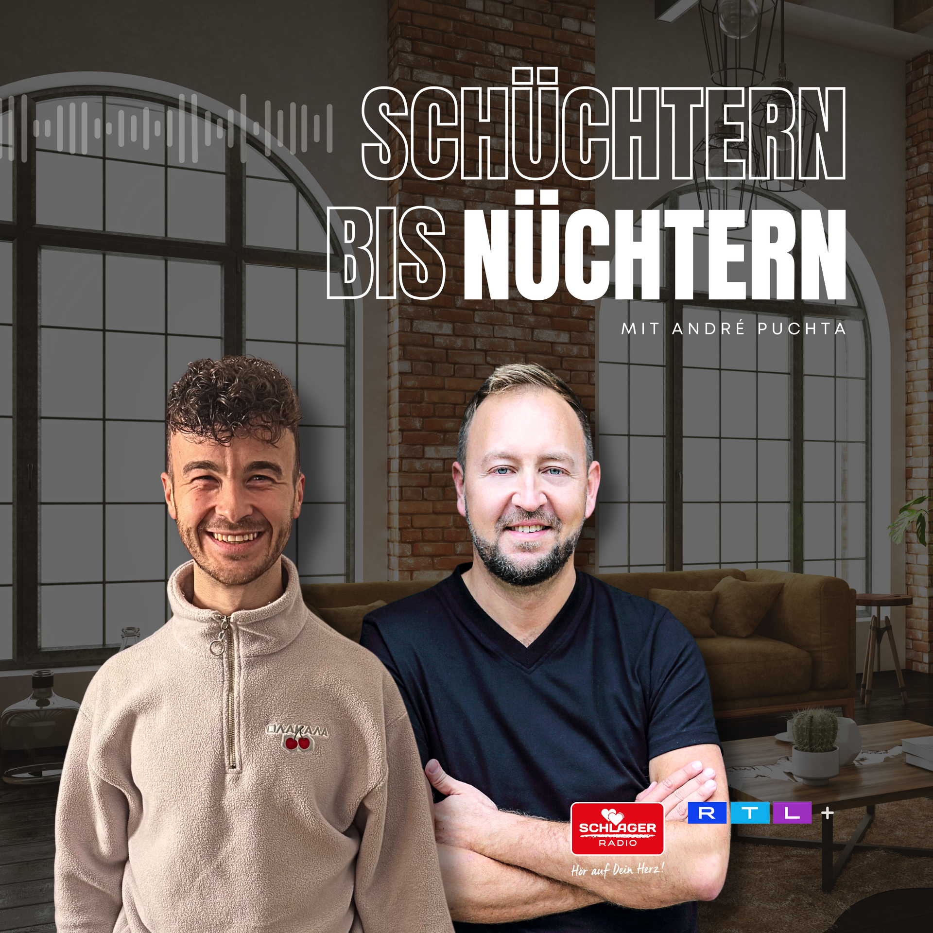 Das Bild zeigt das Cover einer Podcast-Folge von André Puchta.