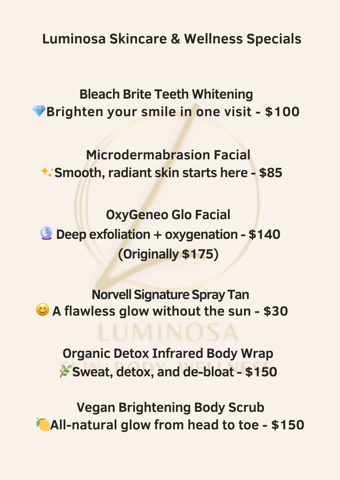 Specials Flyer