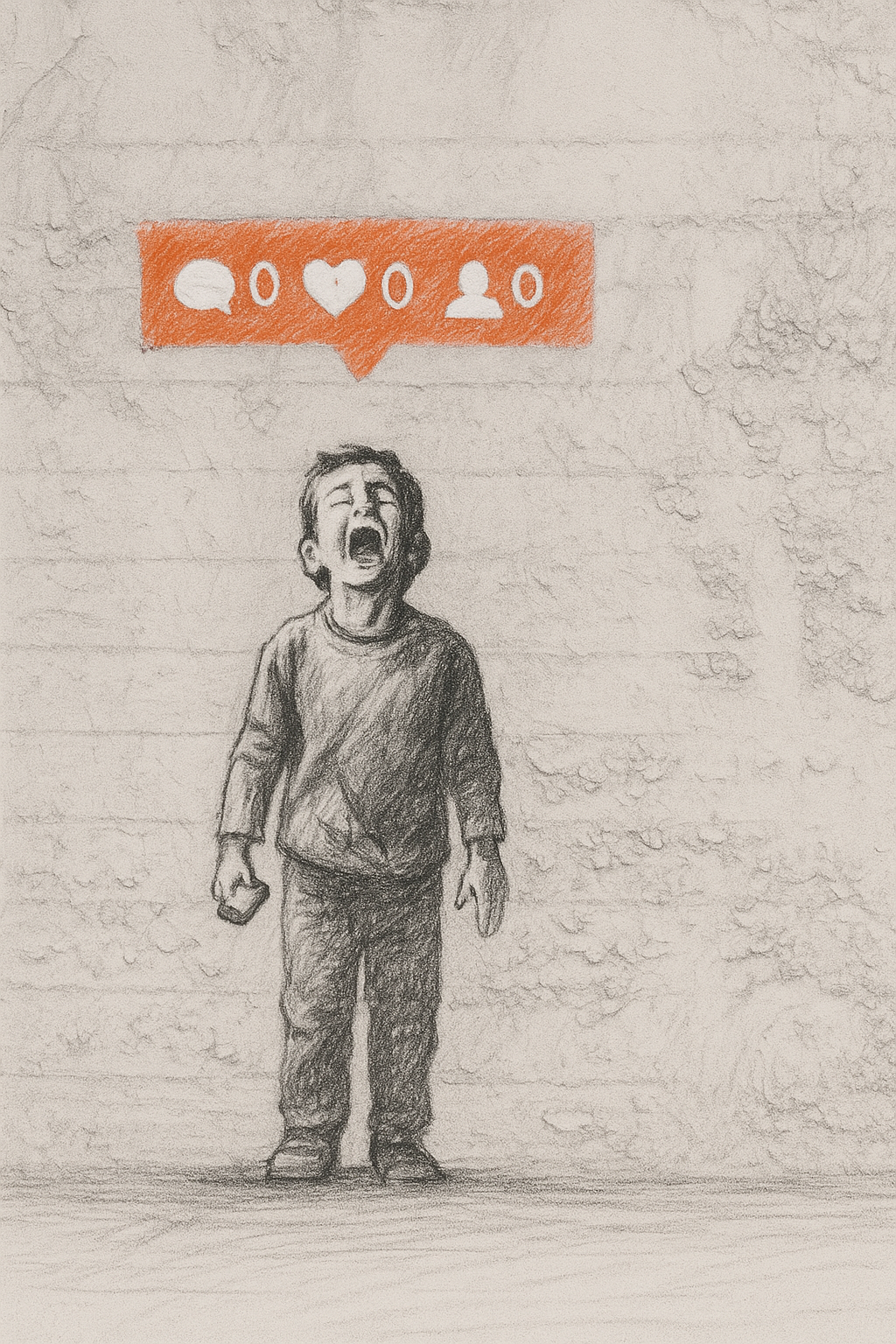 Un’immagine sul desiderio di riconoscimento, tra social e inconscio, ispirata a Lacan e iHeart.