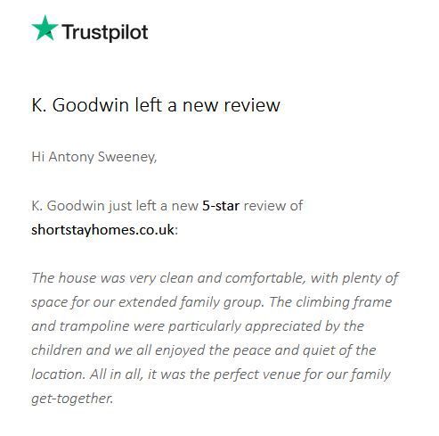 5-star review of Mews Hill, perfect venue