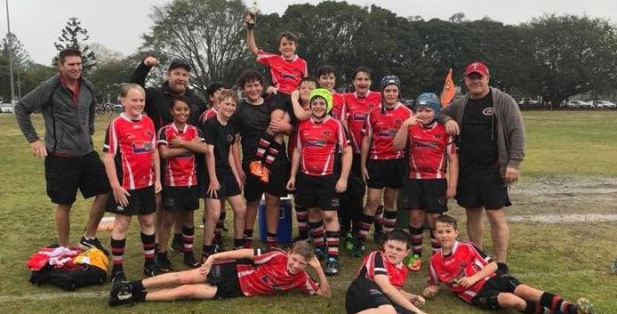 Redcliffe Rugby Club Juniors Go Undefeated