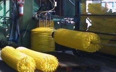 reti metalliche gialle