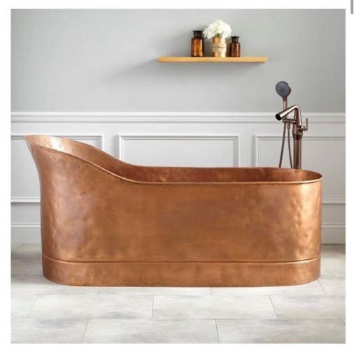 copper free standing tub, bathroom remodeling, best remodeling company near me, metro kansas city, under pressure
