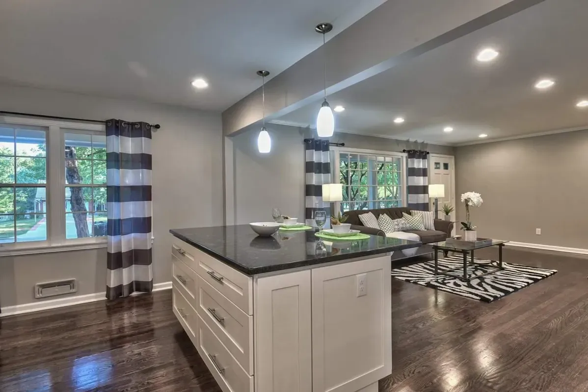 kitchen island installations for rental property remodeling