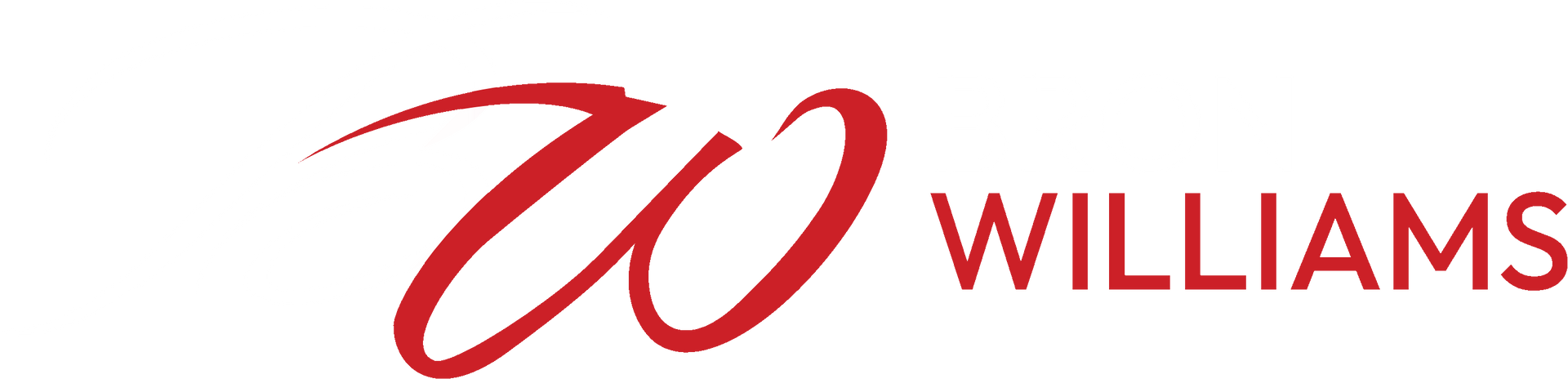 Williams logo, red stylized 