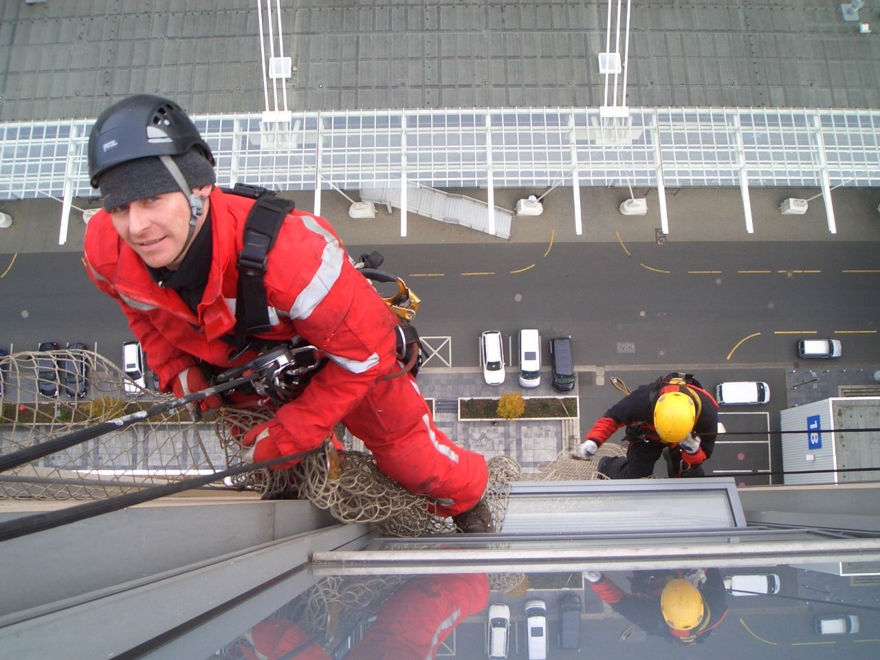 Industriekletterei und Höhenarbeiten