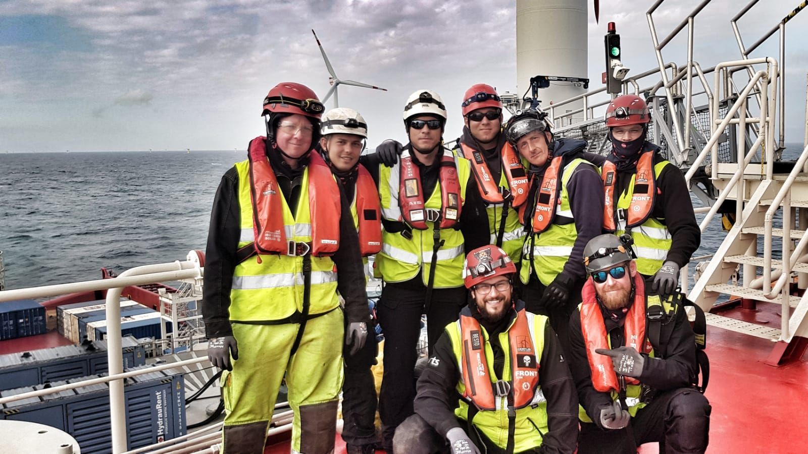 Industriekletterei und Höhenarbeiten