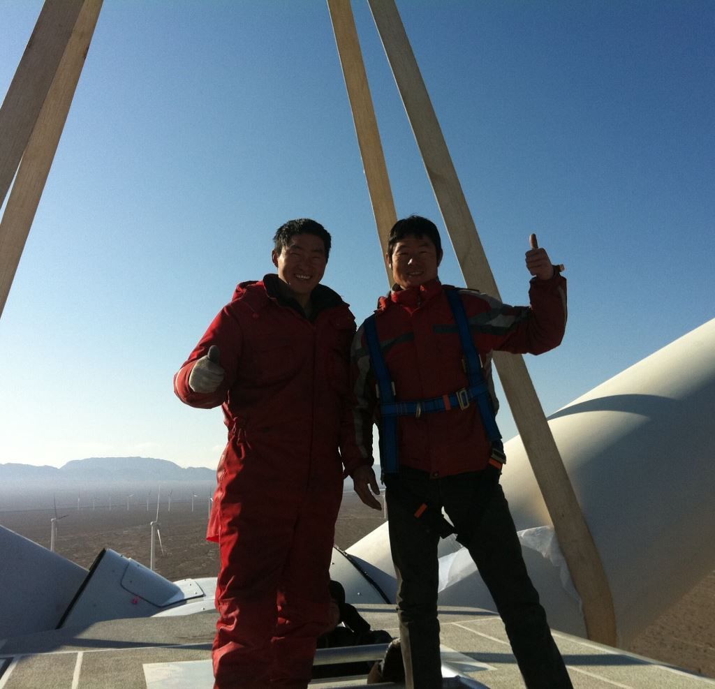 Industriekletterei und Höhenarbeiten