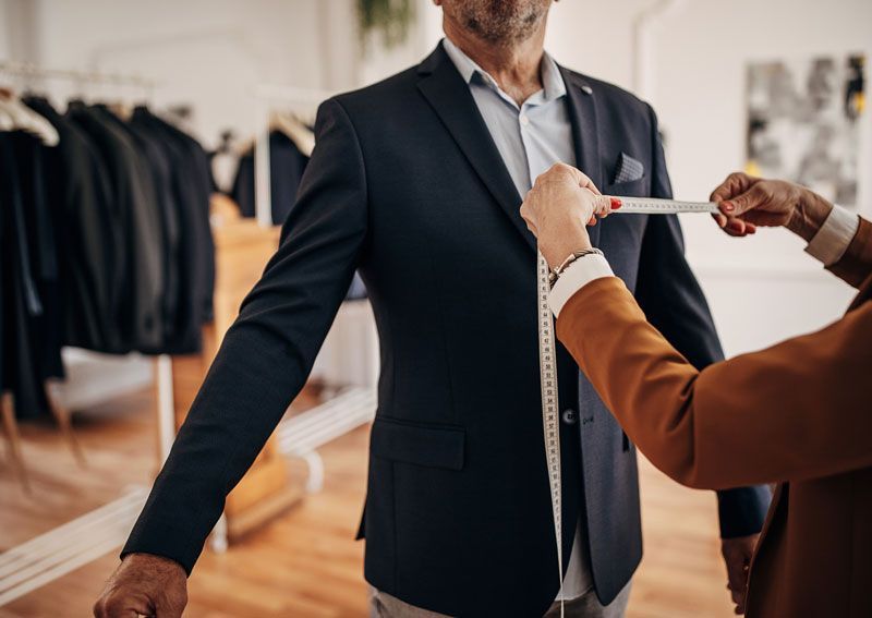 Altering New Suit — Anchorage, AK — Rose's Custom Tailoring