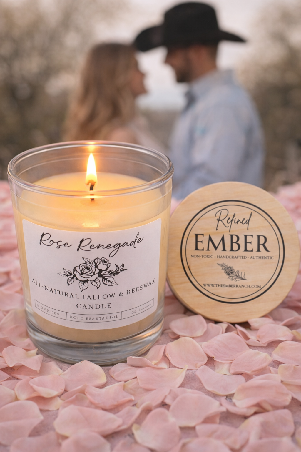 Rose Renegade Candle