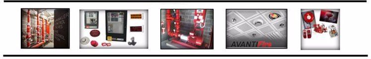 Fire detection installation