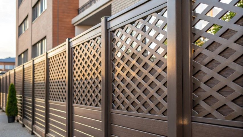 An image of residential fencing installation services in Roswell, NM