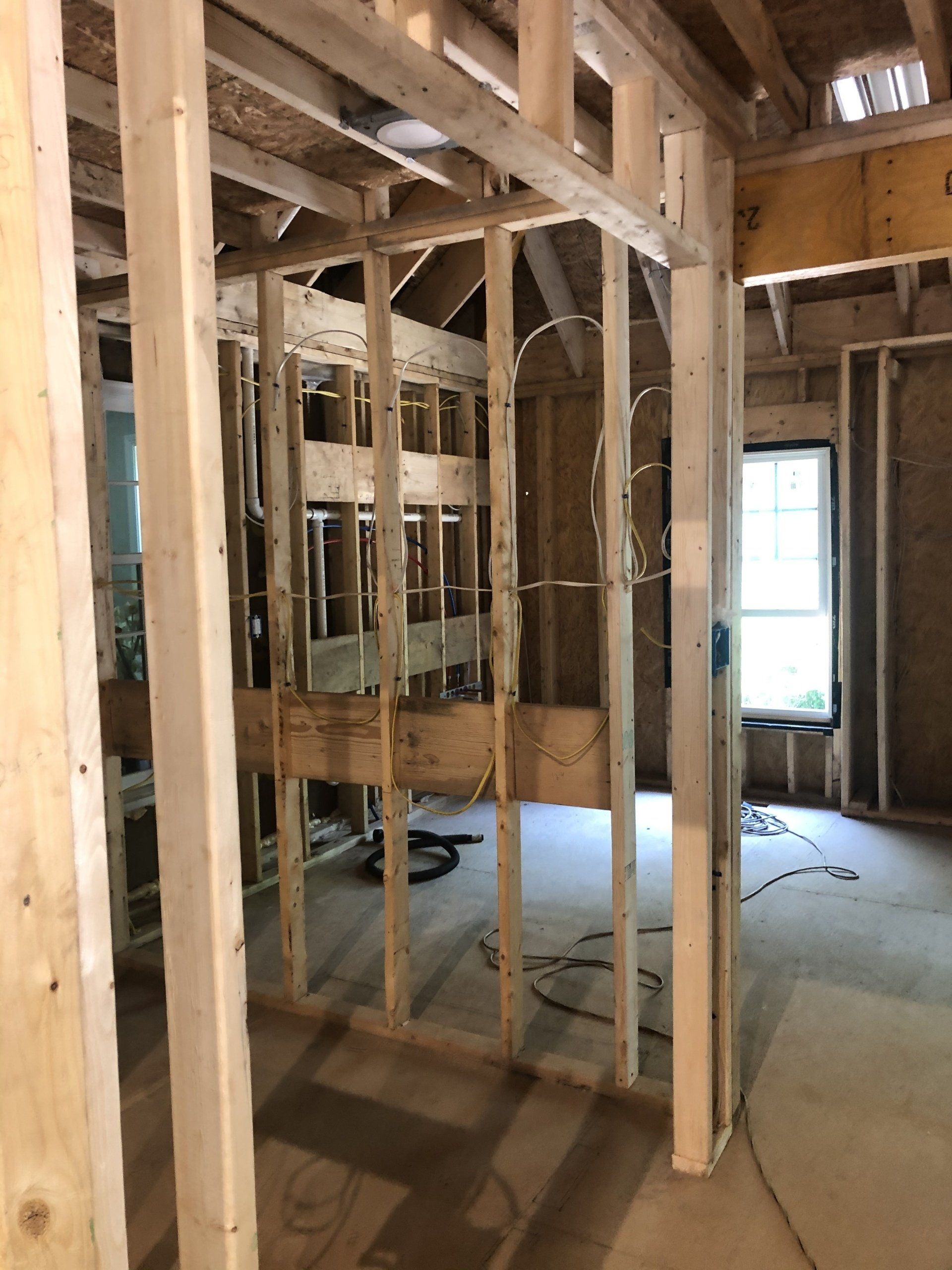 Wooden Frame for Room Divider — Pittsburgh, PA — J & J Construction 1