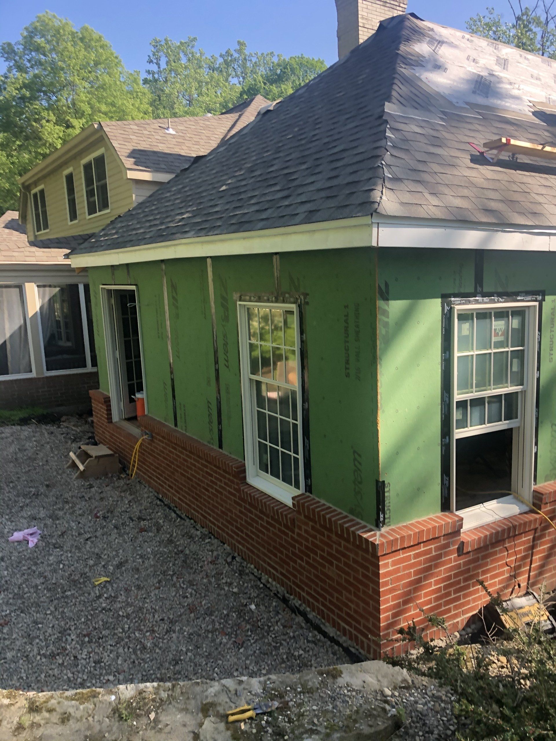 Before Image of a House — Pittsburgh, PA — J & J Construction 1