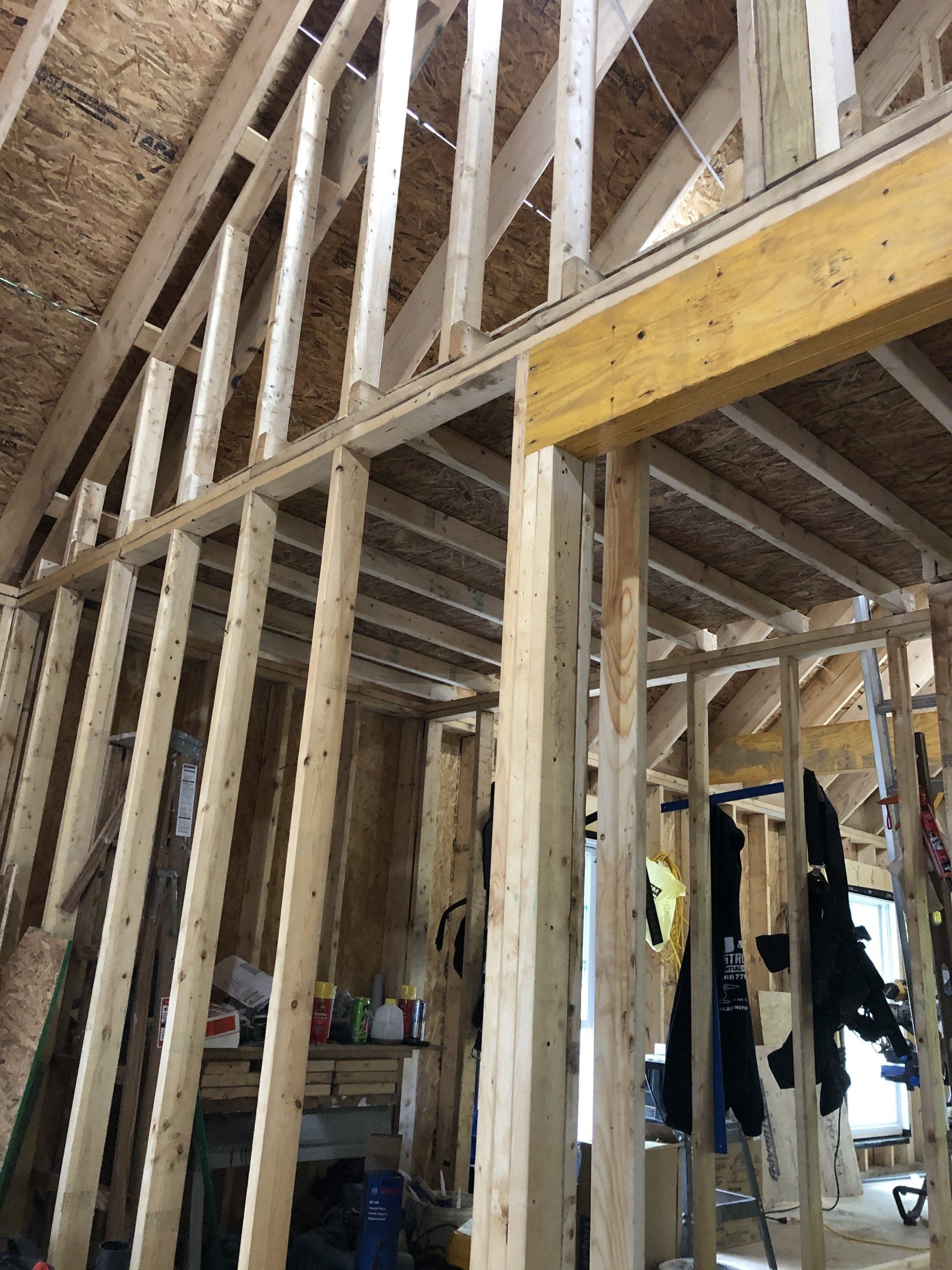 Wooden Frame for Sidings — Pittsburgh, PA — J & J Construction 1