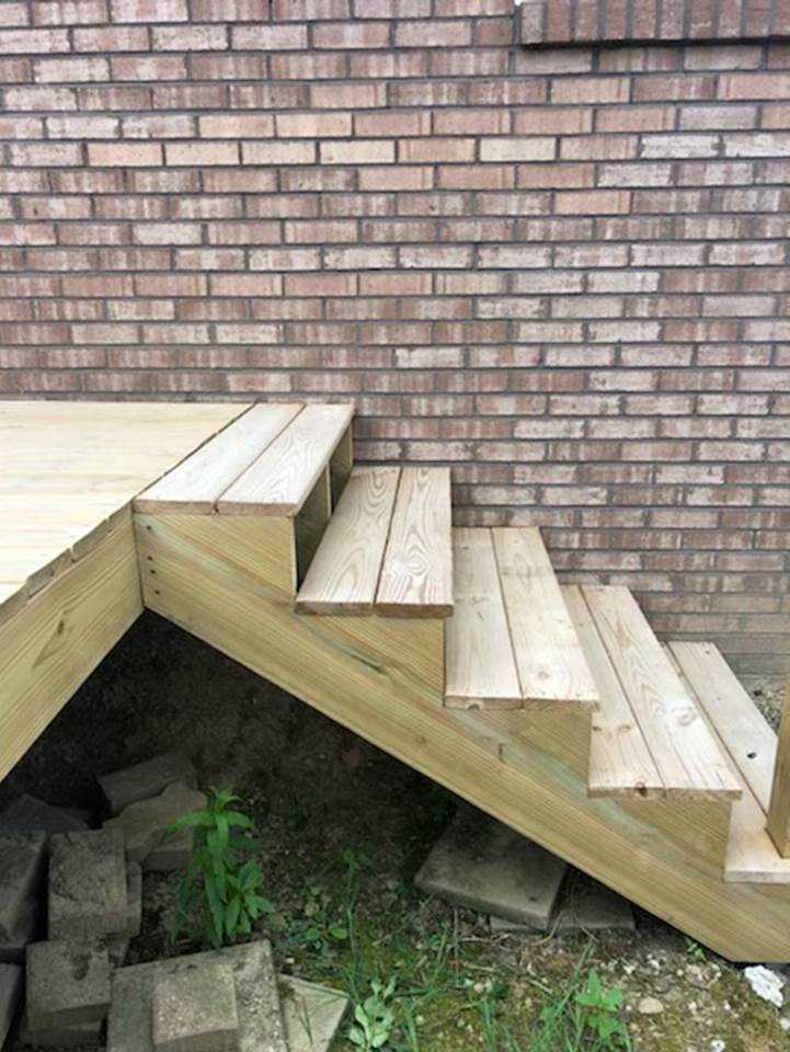 Wood Staircase — Pittsburgh, PA — J & J Construction 1