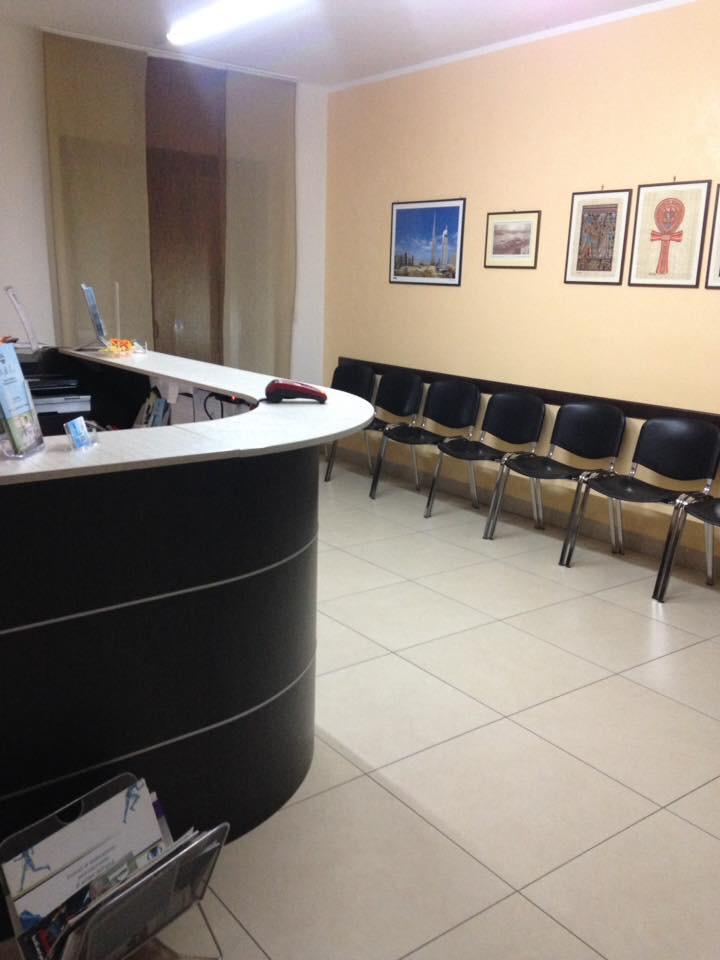 sala d'attesa del centro polispecialistico