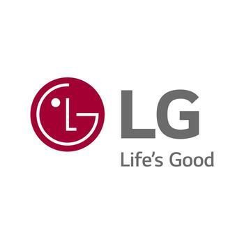 LG logo with red icon and gray text, plus the tagline “Life’s Good”