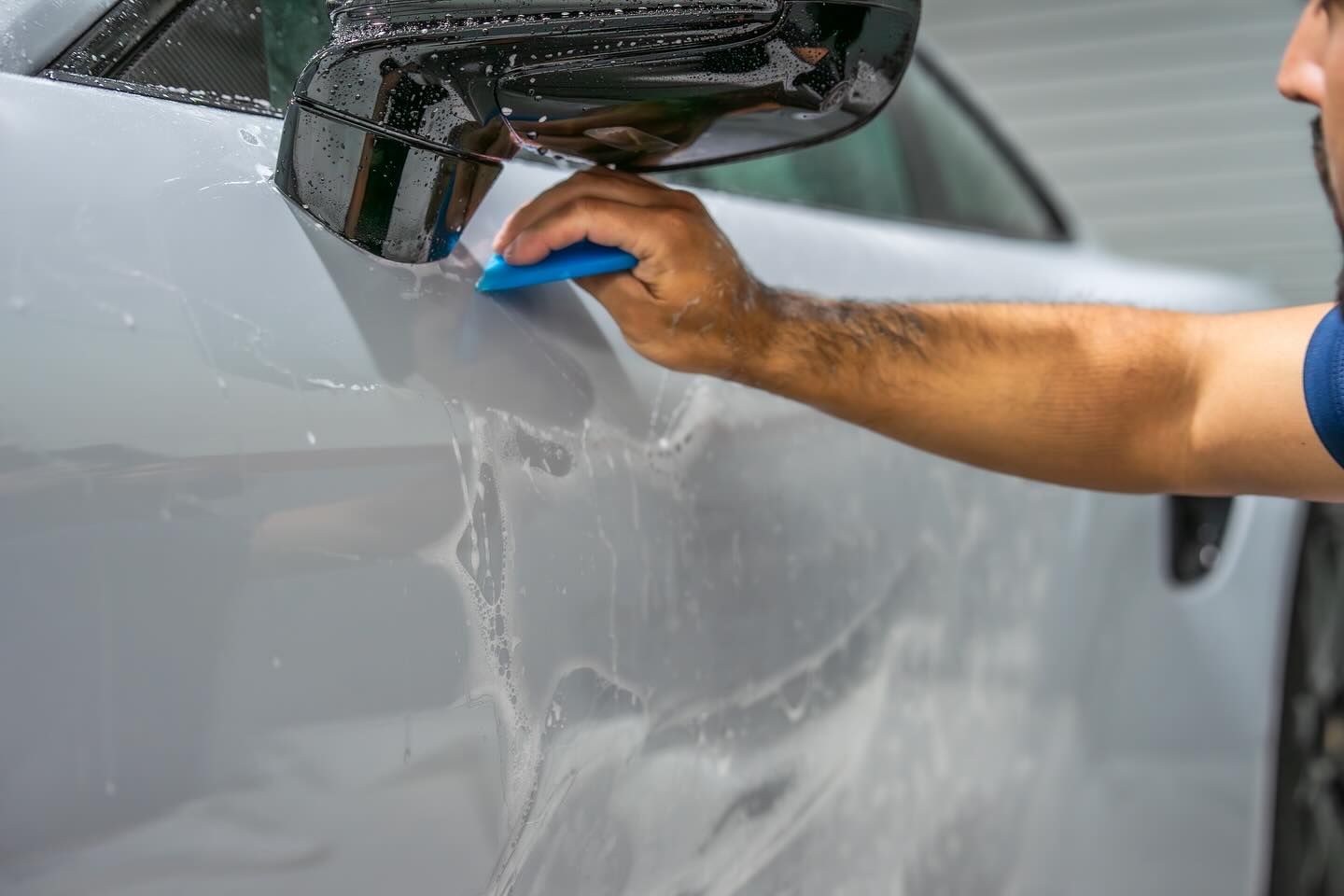paint protection film installation