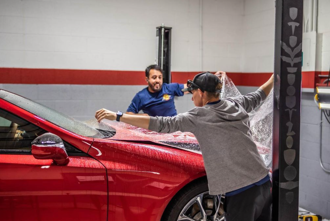 professional paint protection film installation