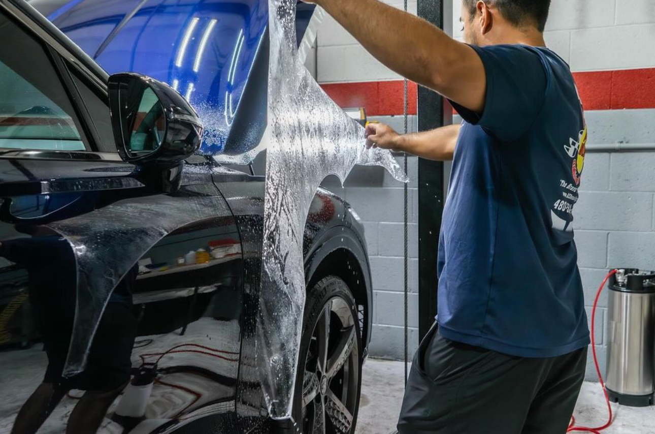 professional auto paint protection film installation