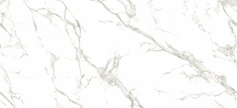 A close up of a white marble texture on a white background.