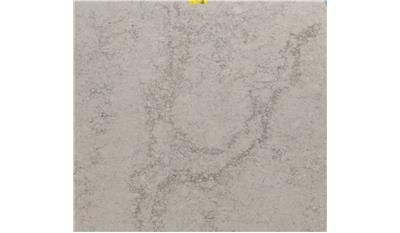 A close up of a gray tile on a white background.