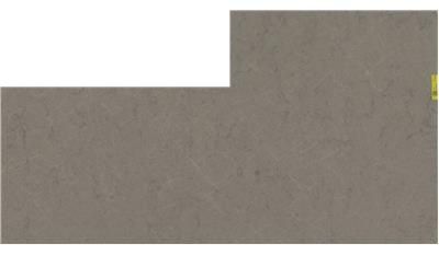 A piece of cardboard with a yellow sticker on it on a white background.