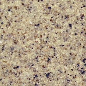 A close up of a granite counter top with a lot of small stones on it.