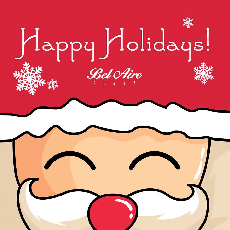 A christmas card that says happy holidays on it