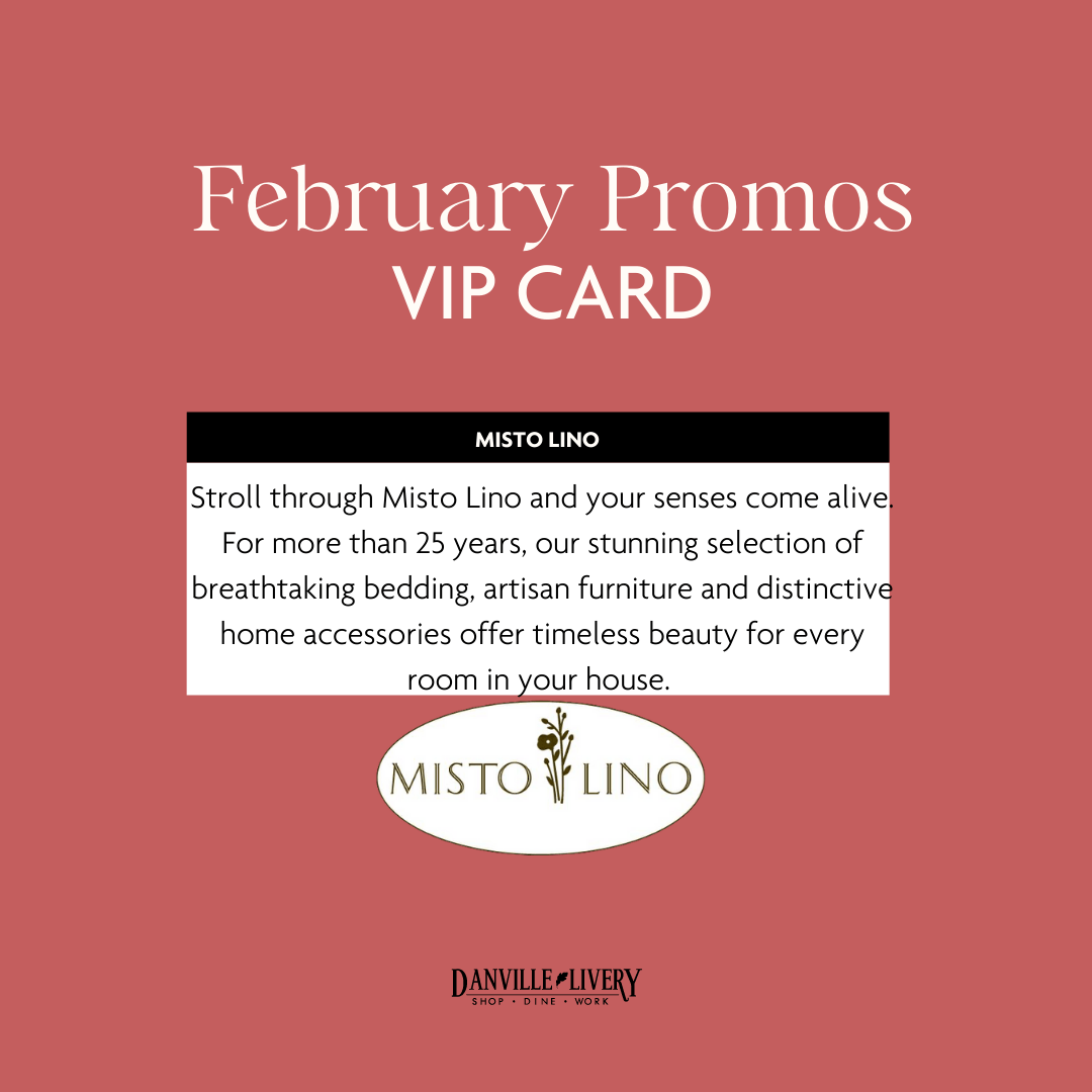 A february promos vip card for misto lino