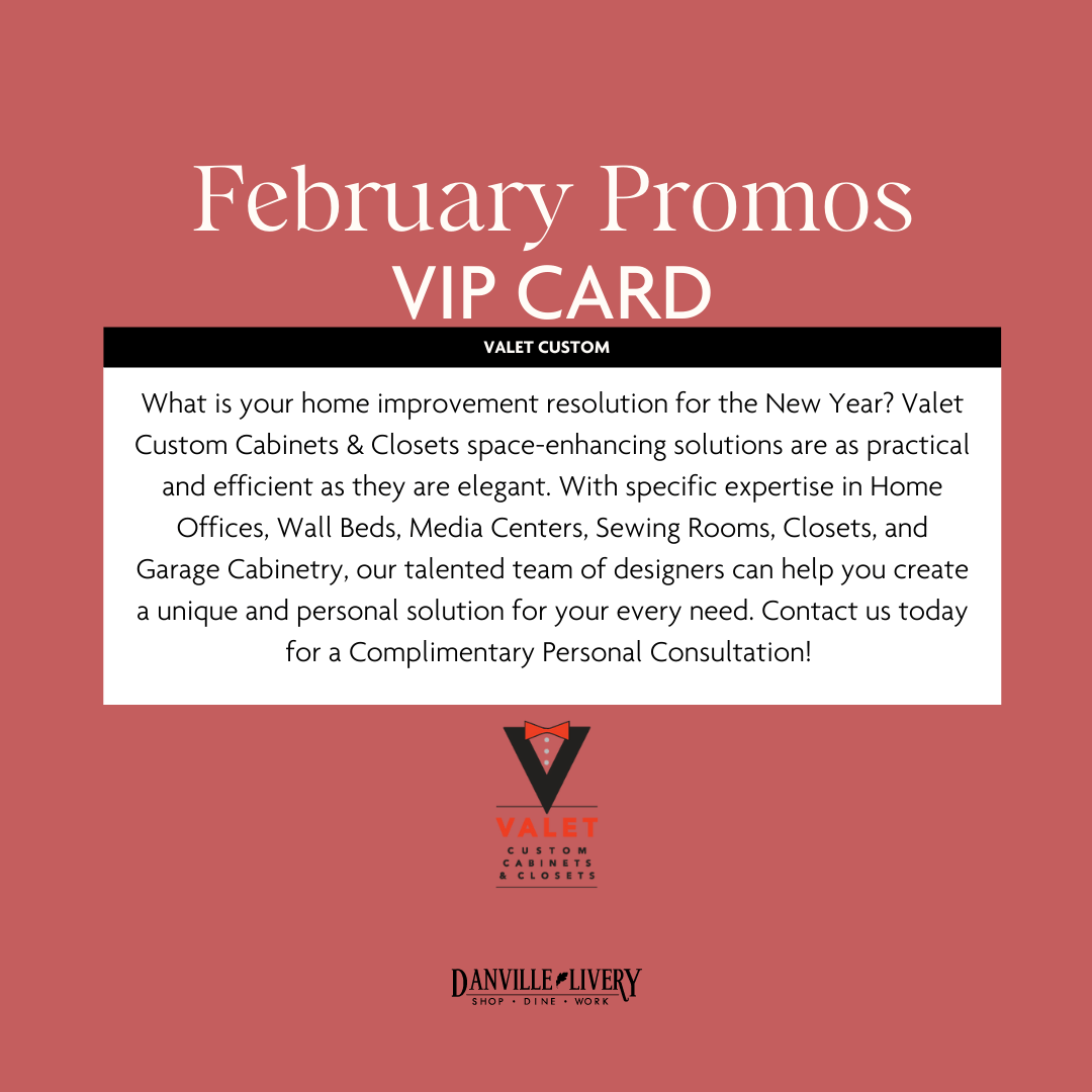 A february promos vip card is on a pink background.