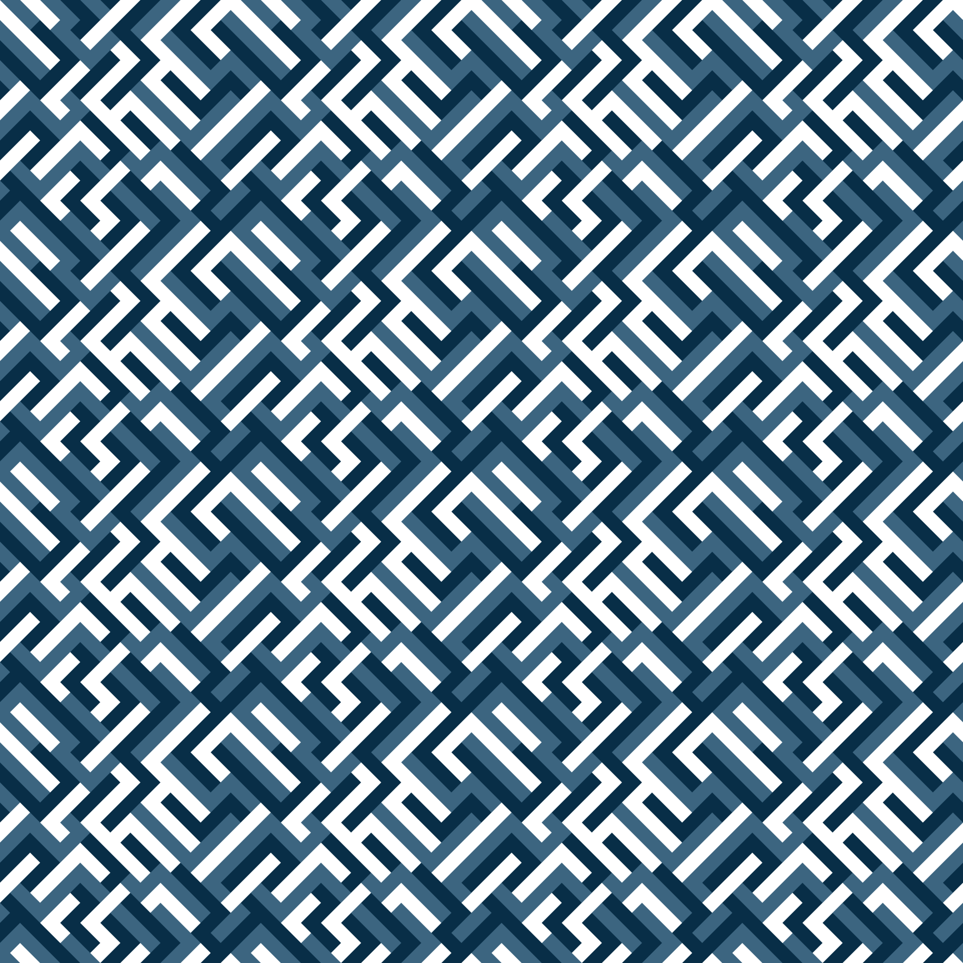 It is a seamless pattern that looks like a maze.