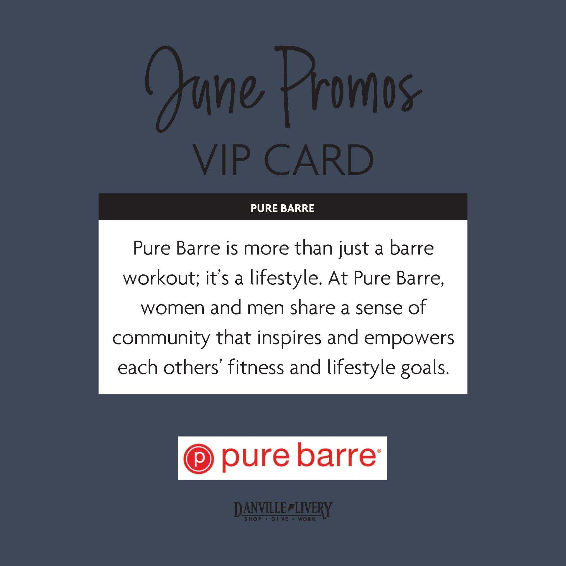 Pure barre is more than just a barre workout , it 's a lifestyle.