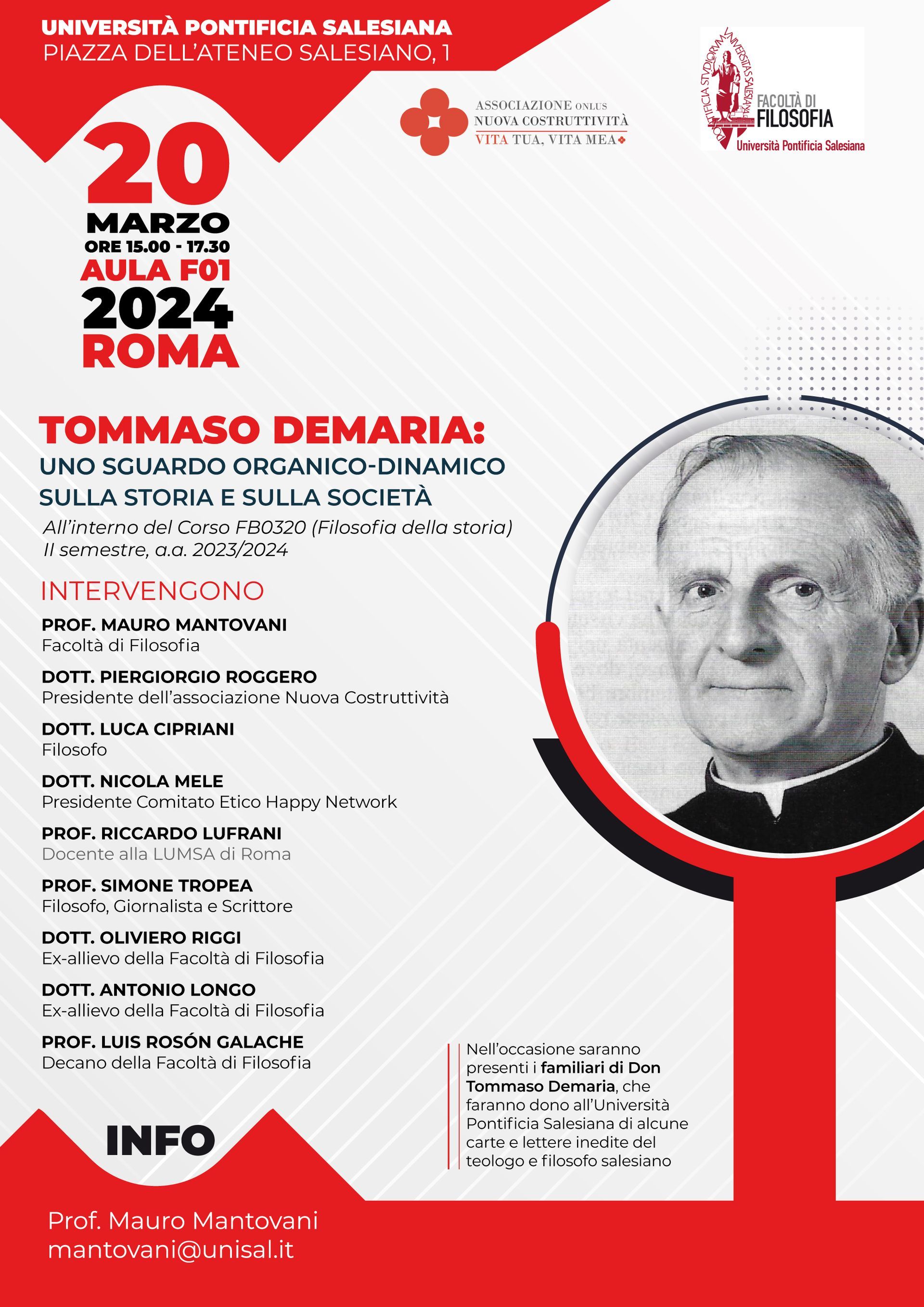 Tommaso Demaria-Uno sguardo organico-dinamico sulla storia e sulla società