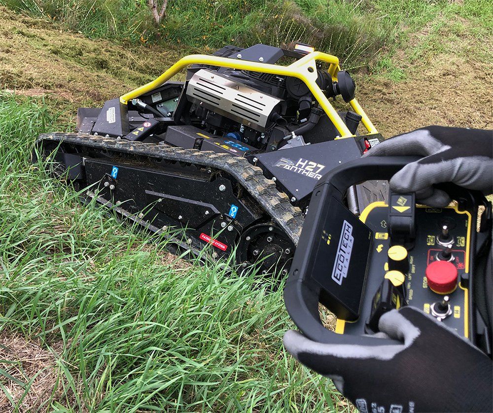 disboscatore radiocomandato