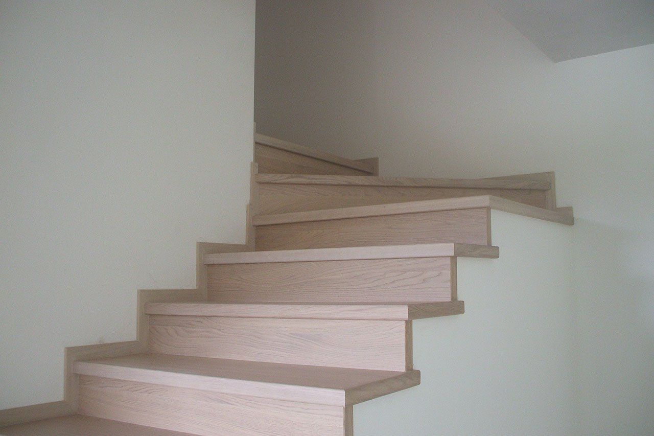 gradini scala abitazione in legno